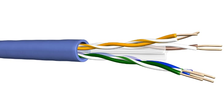 Cat 6 U/UTP LSZH