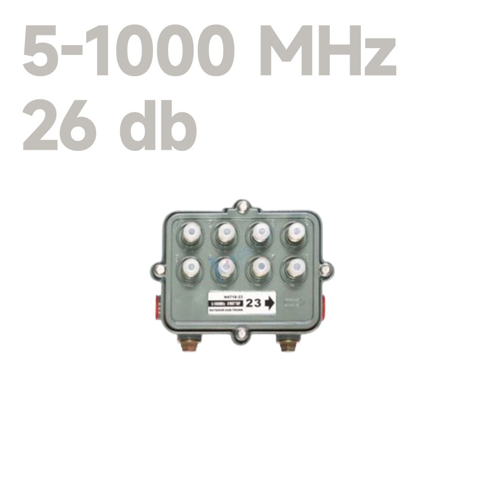 CATV Tap 8way – 26dB