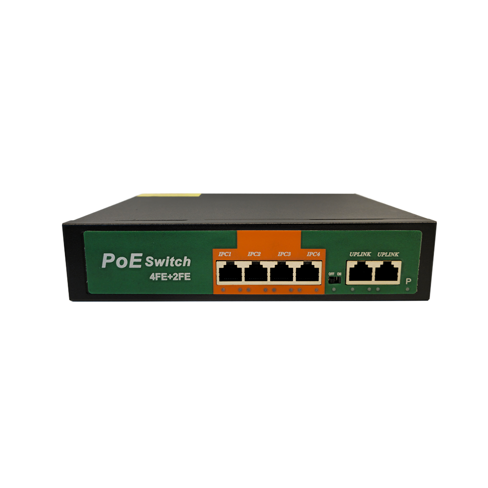 POE Switch 4*100Mbps (POE ) + 2*100Mbps ( Uplink)