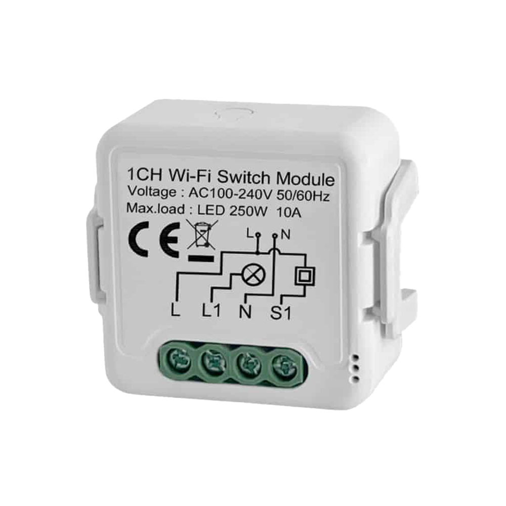 Паметен прекинувач Tuya Wifi, B202, 10A, 2 групи, 2 насоки