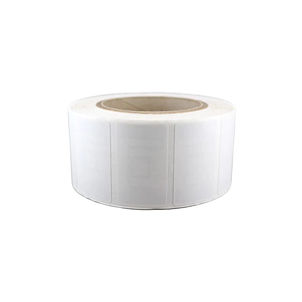 Хартиена RFID UHF етикета (868–915 MHz) со чип Ucode 8/9, на ролна