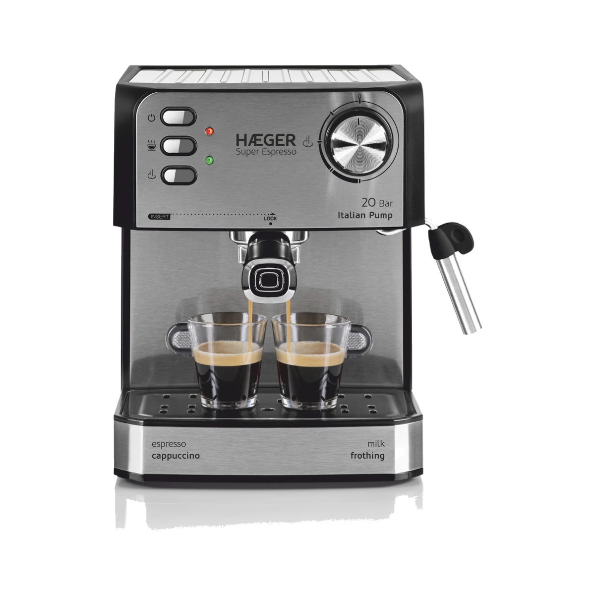 Еспресо апарат HAEGER Super Expresso 20 bar