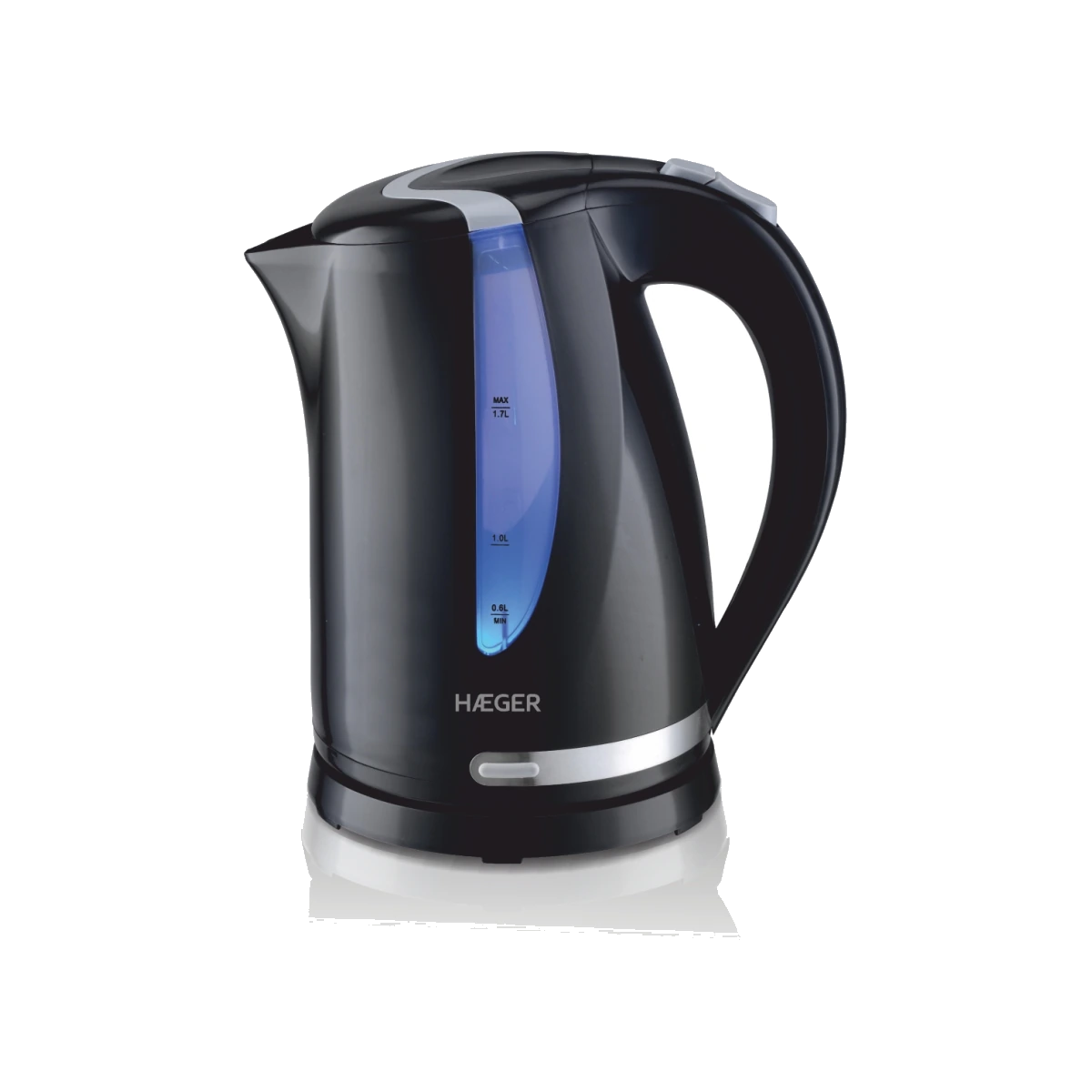 Електричен бокал HAEGER Blackness 1.7L